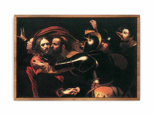 The Taking of Christ By Caravaggio
