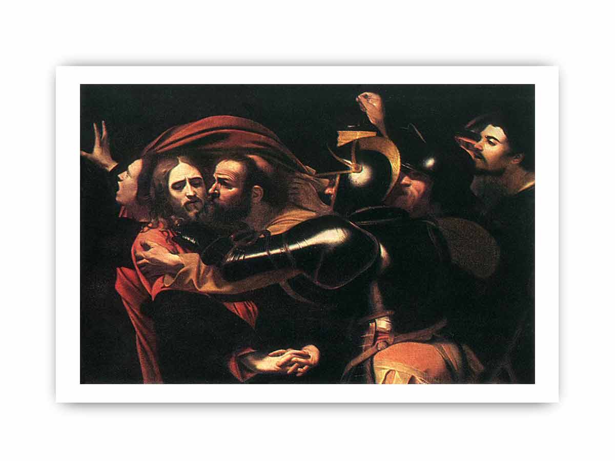 The Taking of Christ By Caravaggio