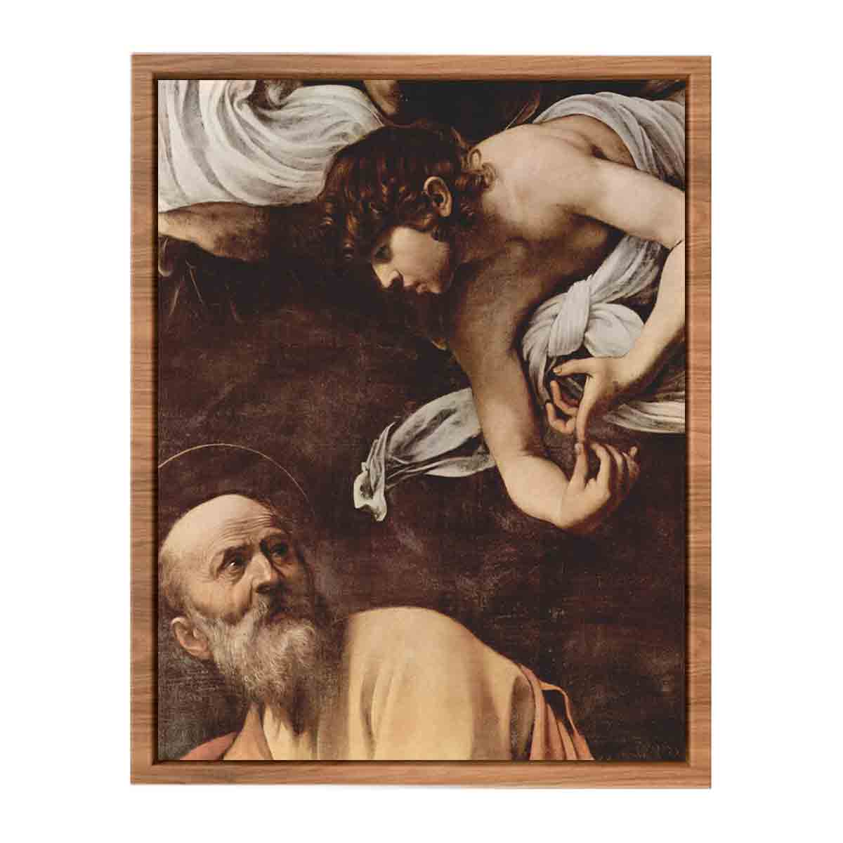 The Inspiration Of Saint Matthew (detail)