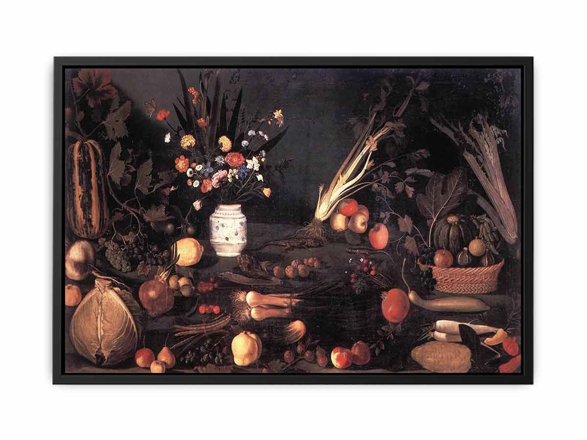 Still-Life with Flowers and Fruit By Caravaggio