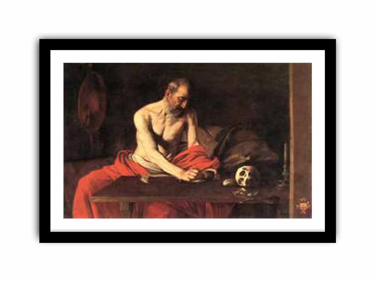 St Jerome, by Michelangelo Merisi da Caravaggio