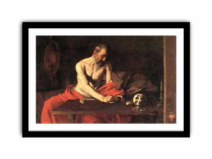 St Jerome, by Michelangelo Merisi da Caravaggio