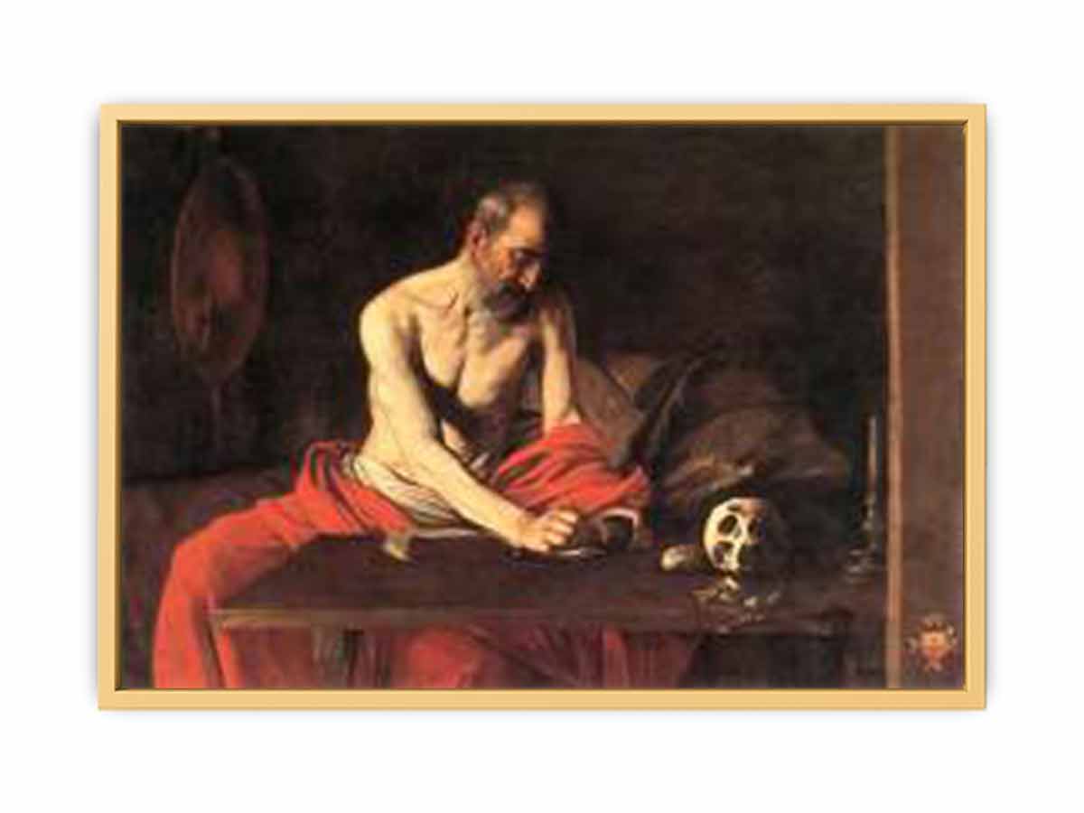 St Jerome, by Michelangelo Merisi da Caravaggio