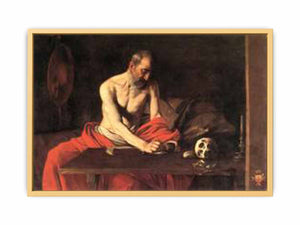 St Jerome, by Michelangelo Merisi da Caravaggio