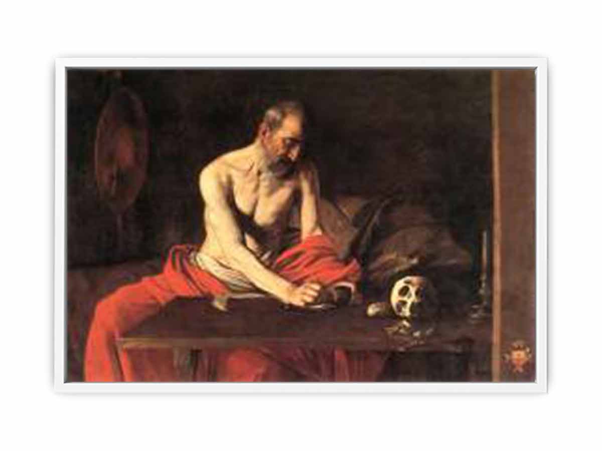 St Jerome, by Michelangelo Merisi da Caravaggio