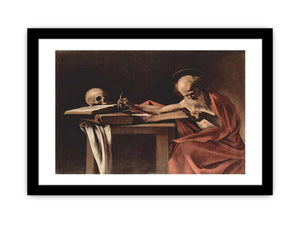 Hl. Hieronymus beim Schreiben By Caravaggio