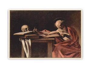 Hl. Hieronymus beim Schreiben By Caravaggio