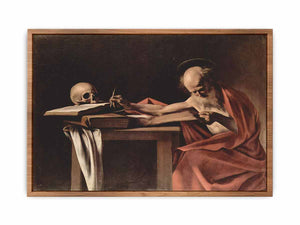 Hl. Hieronymus beim Schreiben By Caravaggio