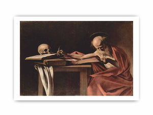 Hl. Hieronymus beim Schreiben By Caravaggio