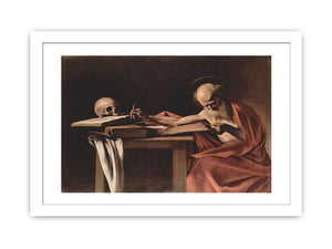 Hl. Hieronymus beim Schreiben By Caravaggio