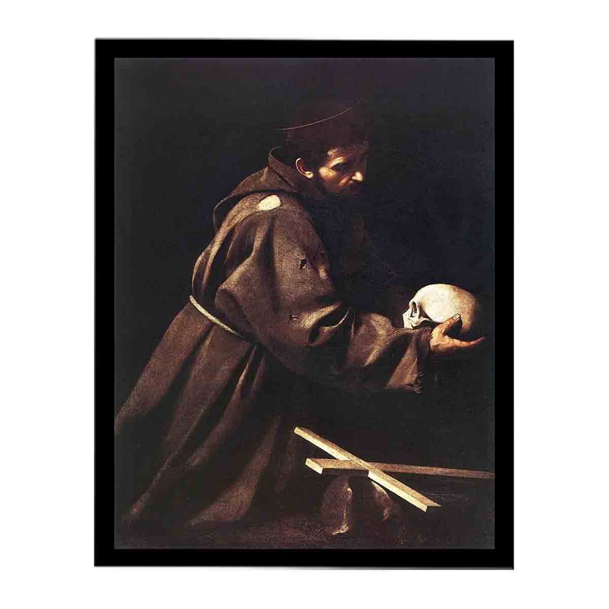 St Francis By Caravaggio