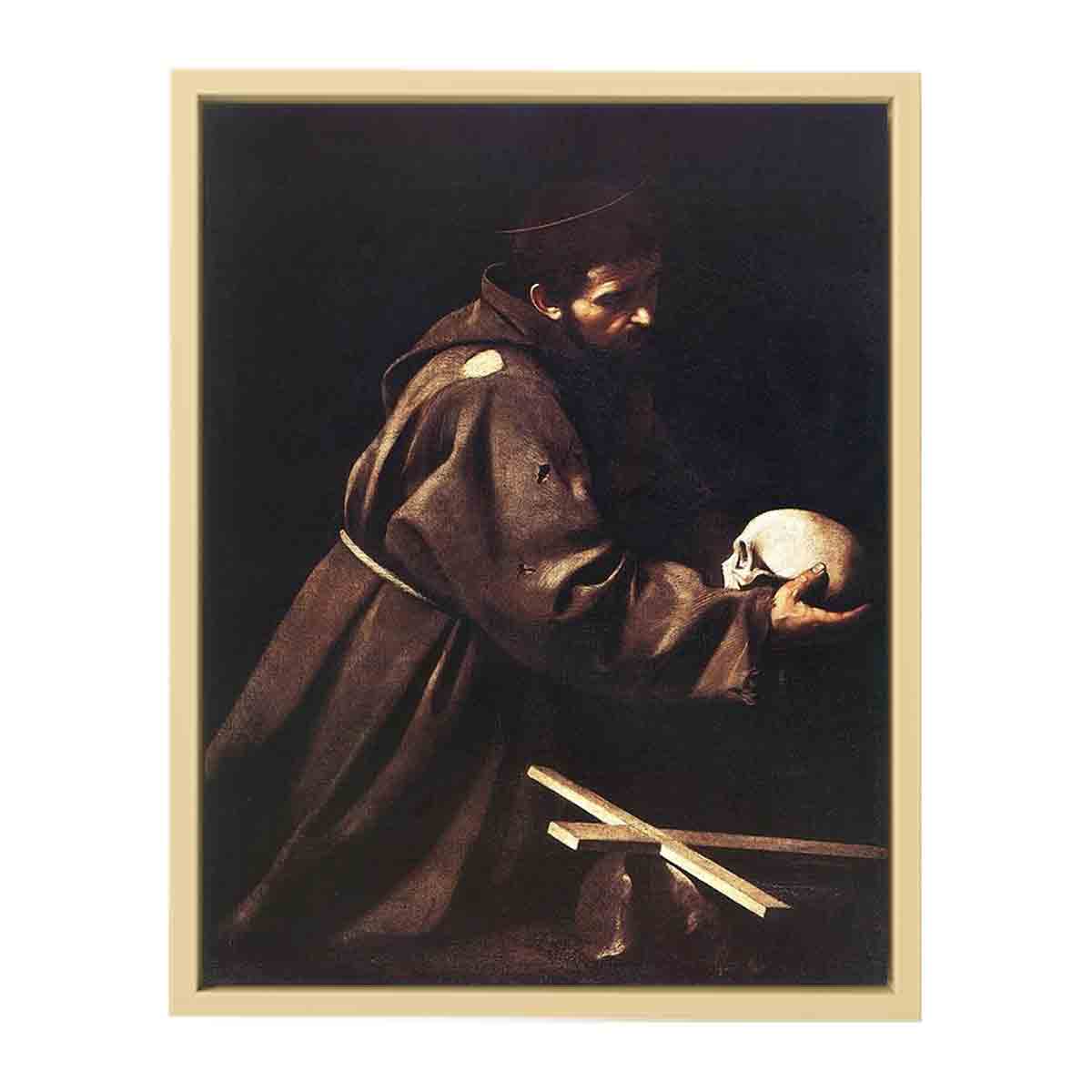 St Francis By Caravaggio