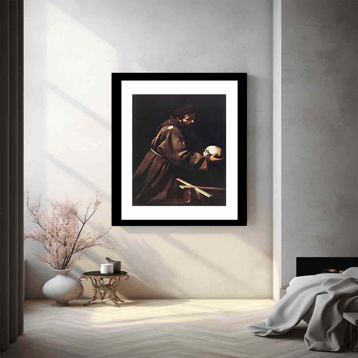 St Francis By Caravaggio