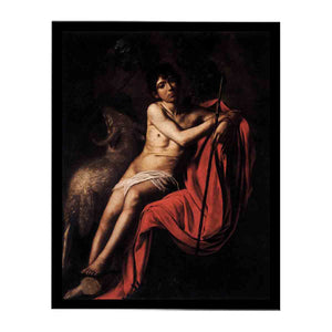 St John the Baptist By Caravaggio