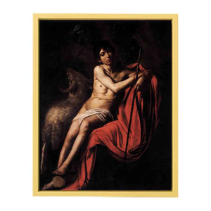 St John the Baptist By Caravaggio