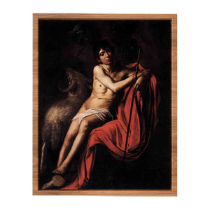 St John the Baptist By Caravaggio