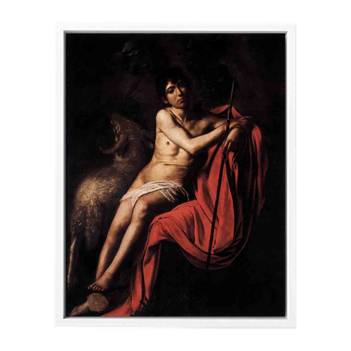 St John the Baptist By Caravaggio