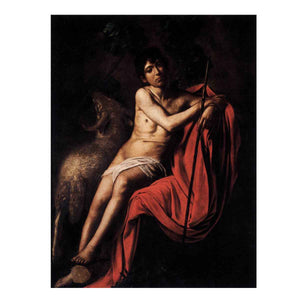 St John the Baptist By Caravaggio