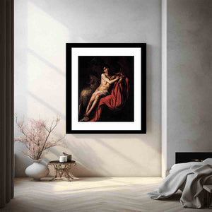 St John the Baptist By Caravaggio