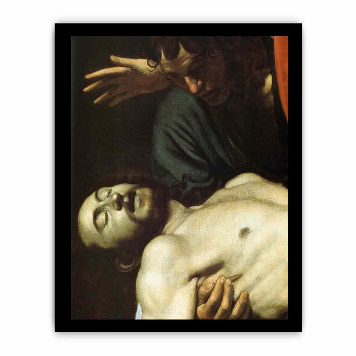 The Entombment (detail) By Caravaggio