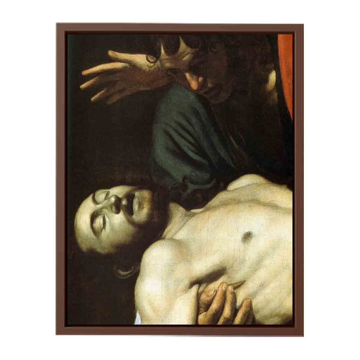 The Entombment (detail) By Caravaggio