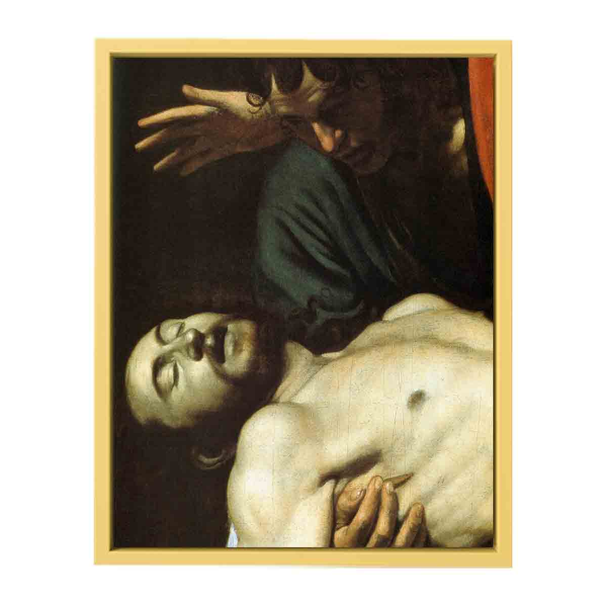 The Entombment (detail) By Caravaggio