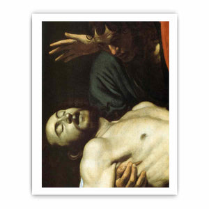 The Entombment (detail) By Caravaggio