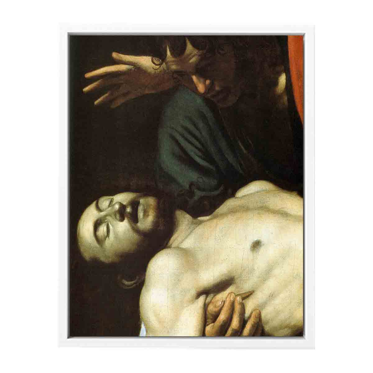 The Entombment (detail) By Caravaggio