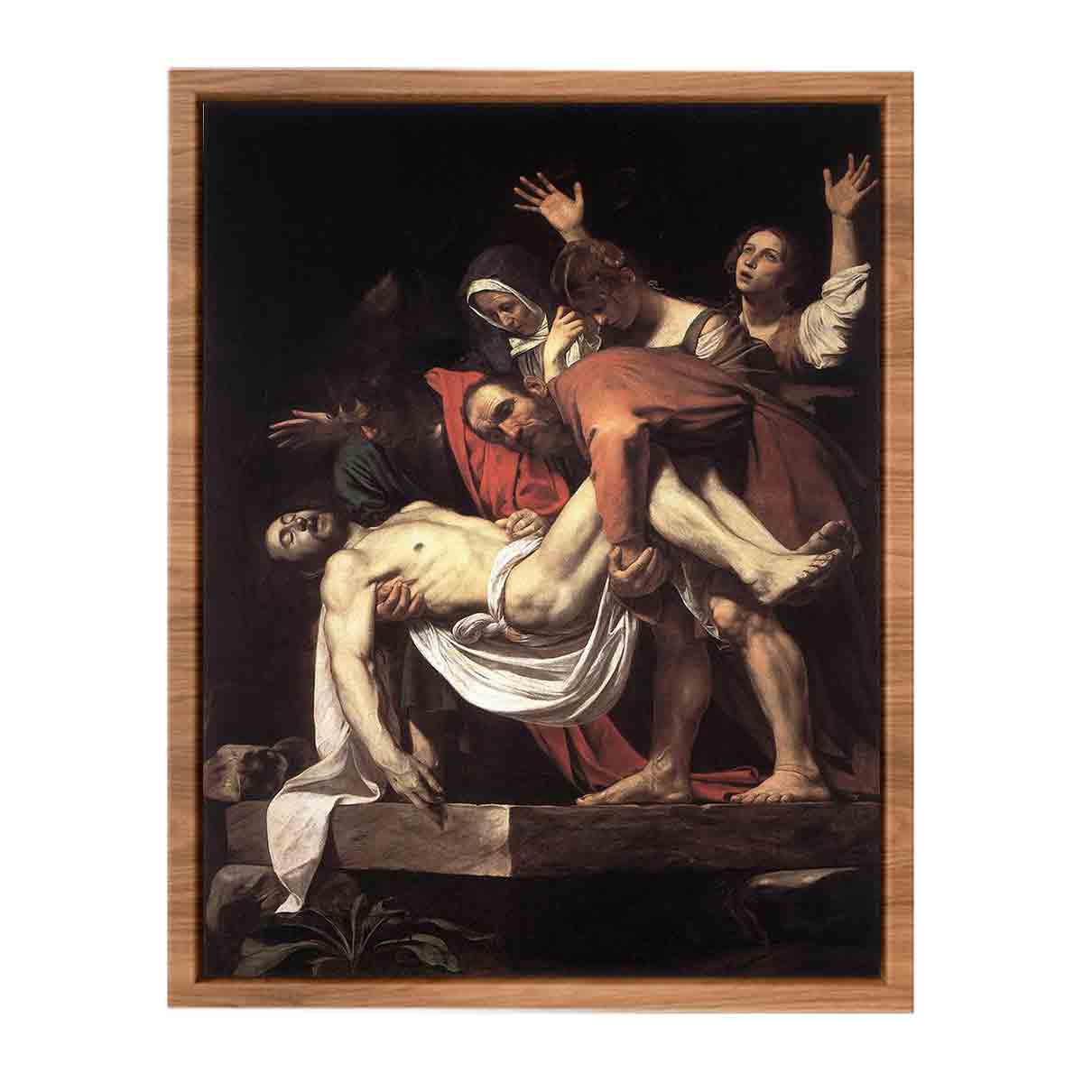 The Entombment of Christ Edit this at Wikidata By Caravaggio