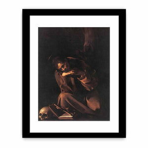Saint Francis in Meditation By Caravaggio