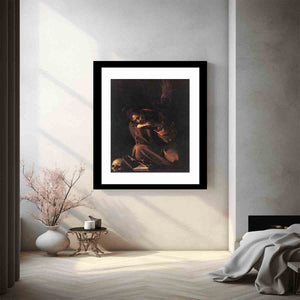 Saint Francis in Meditation By Caravaggio