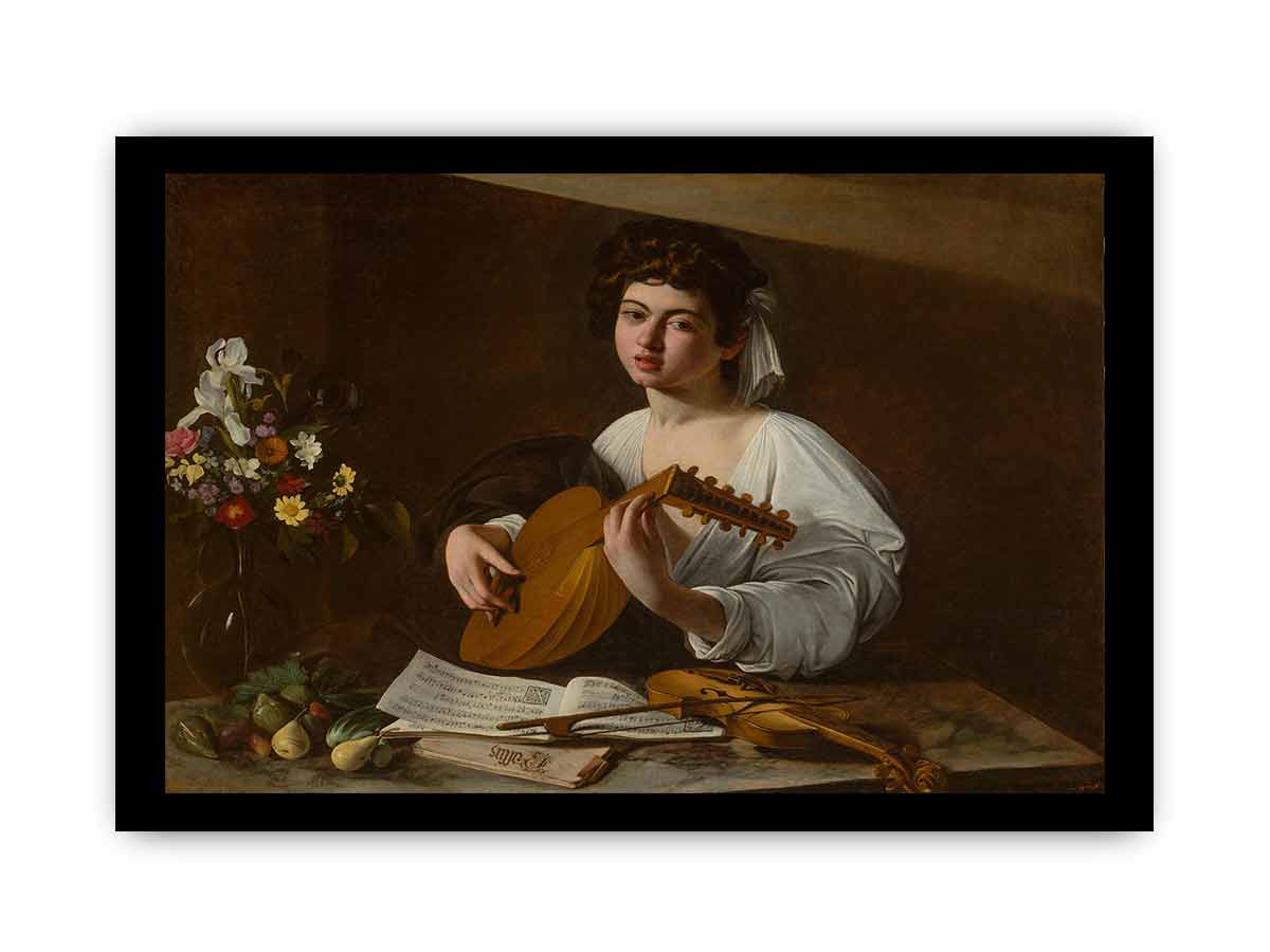 The Lute Player By Caravaggio