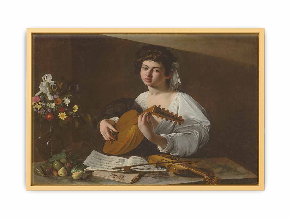 The Lute Player By Caravaggio