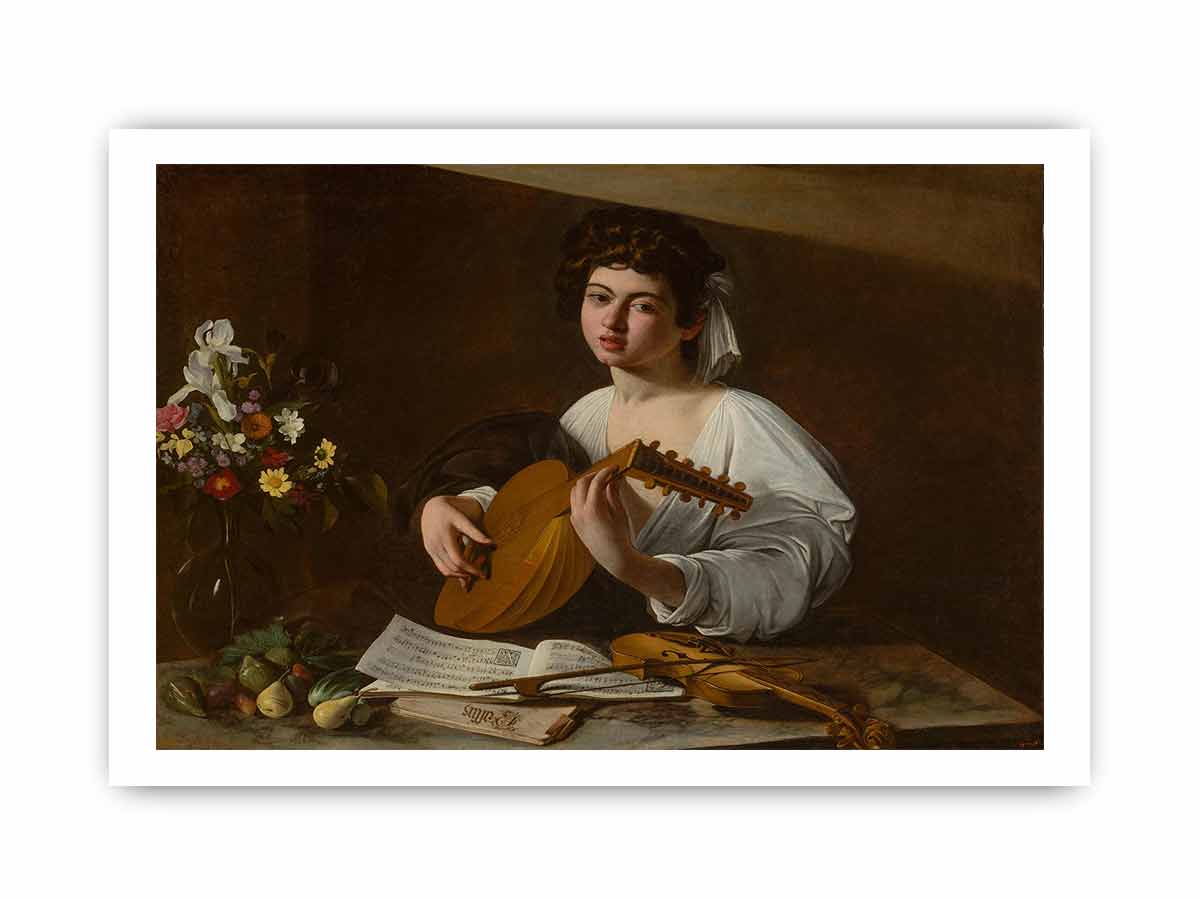 The Lute Player By Caravaggio