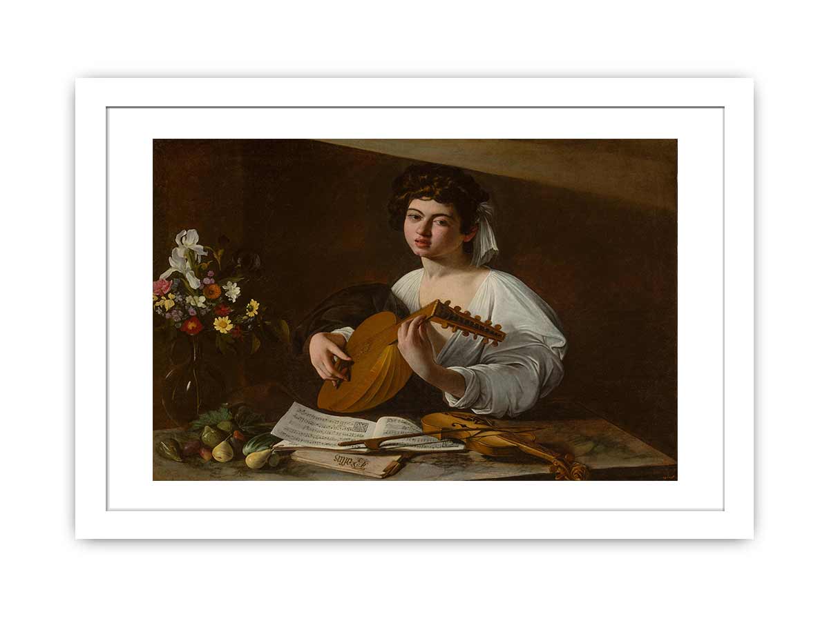 The Lute Player By Caravaggio