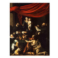 Madonna of the Rosary By Caravaggio