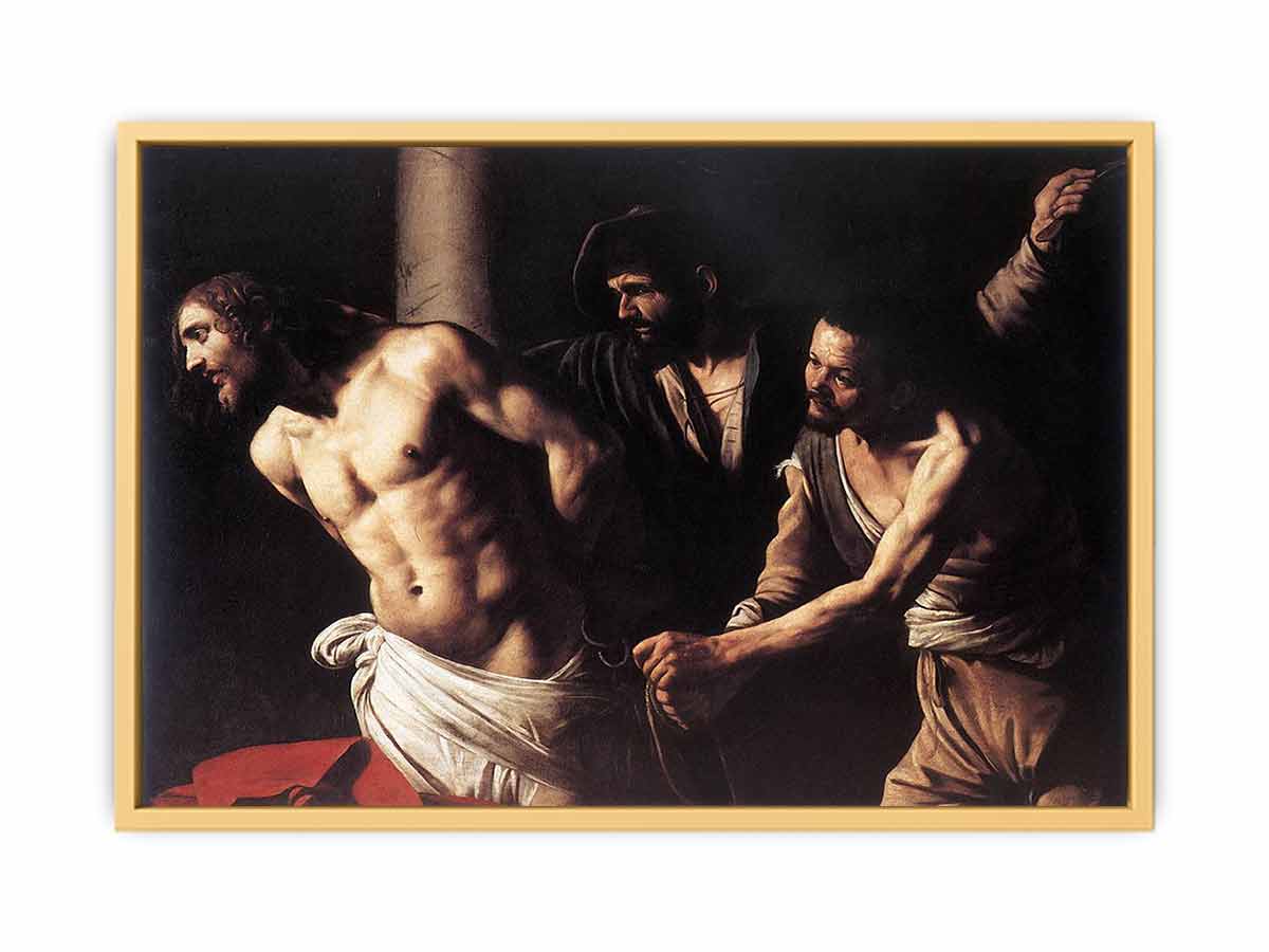 Christ at the Columnasa By Caravaggio