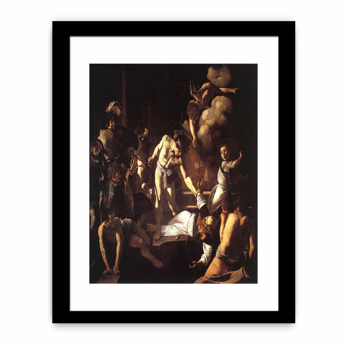 The Martyrdom of St Matthew By Caravaggio