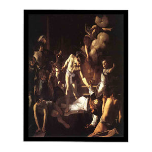 The Martyrdom of St Matthew By Caravaggio