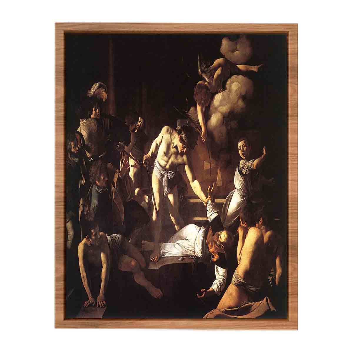 The Martyrdom of St Matthew By Caravaggio
