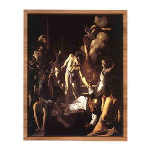 The Martyrdom of St Matthew By Caravaggio