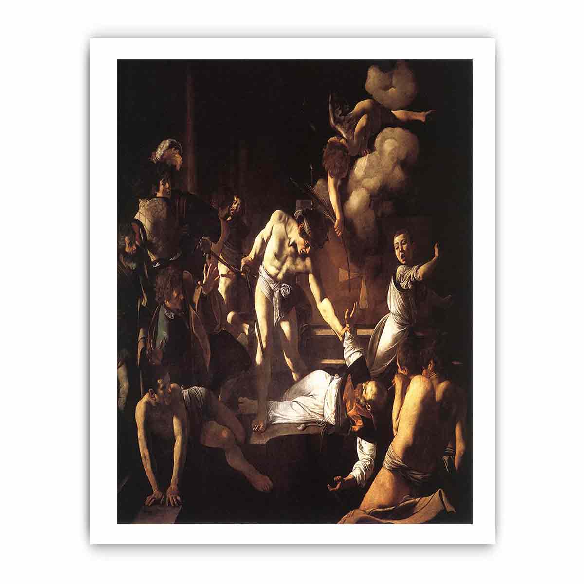 The Martyrdom of St Matthew By Caravaggio
