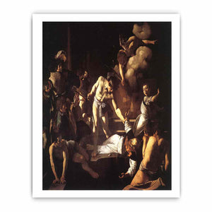 The Martyrdom of St Matthew By Caravaggio