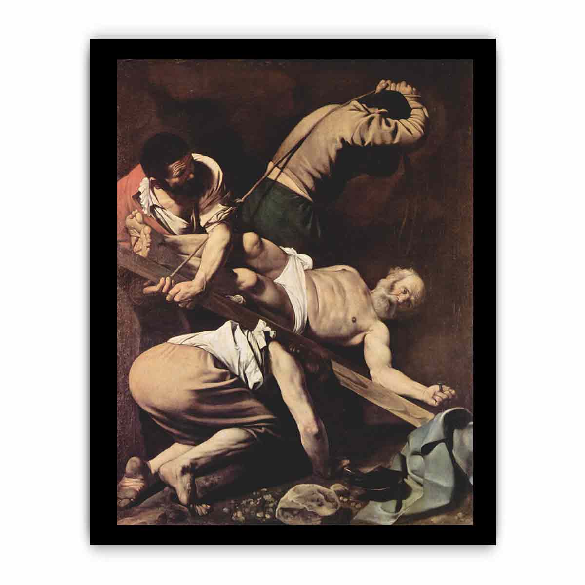 Crucifixion of St. Peter By Caravaggio