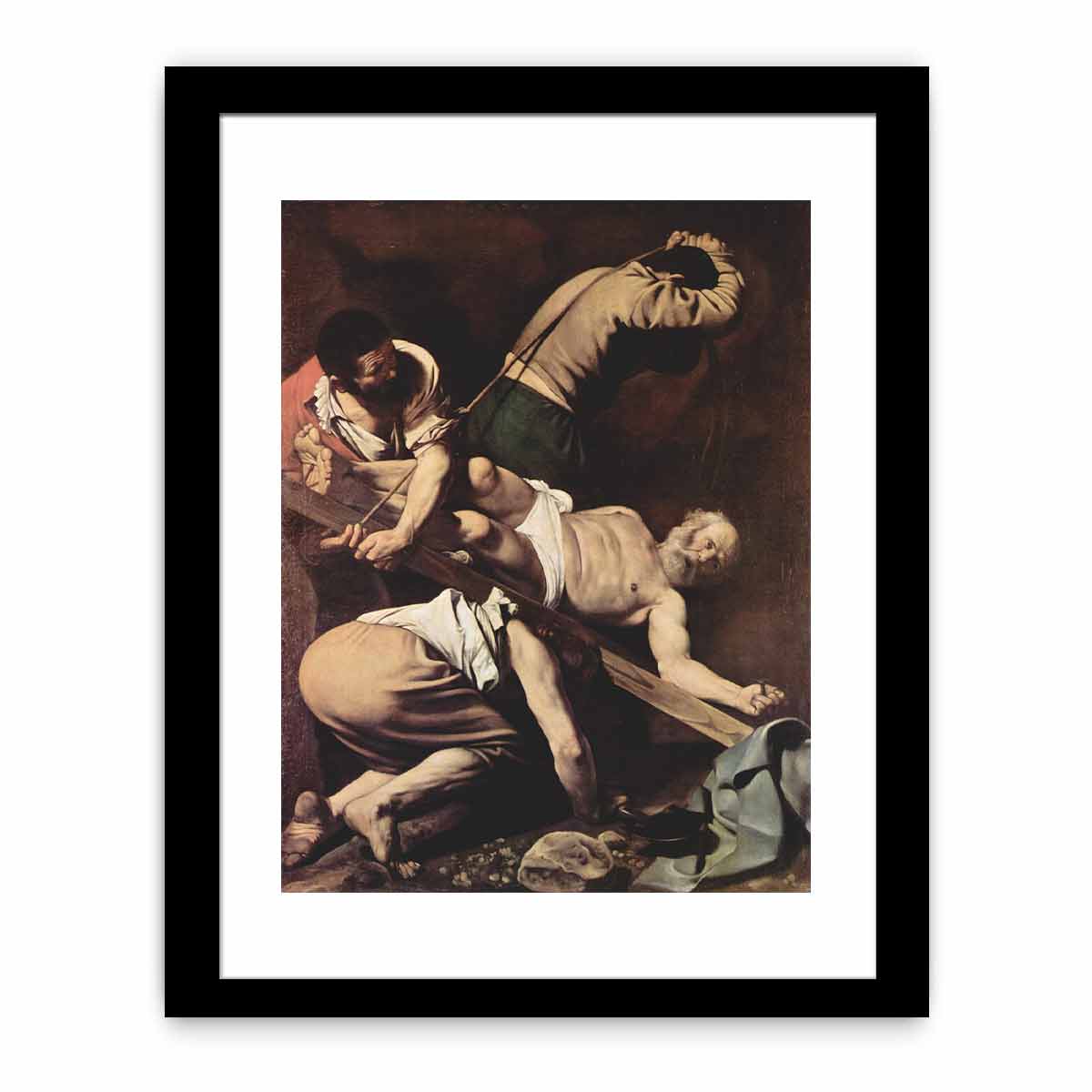 Crucifixion of St. Peter By Caravaggio
