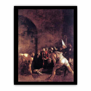 Burial of St Lucy By Caravaggio