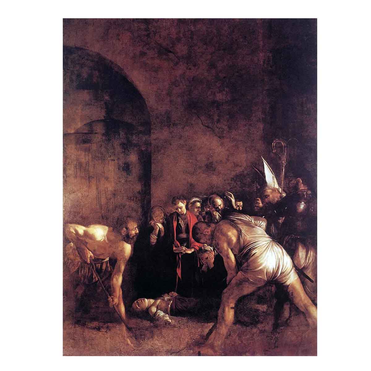 Burial of St Lucy