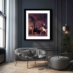 Burial of St Lucy By Caravaggio