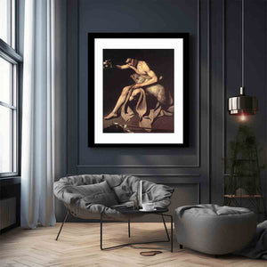 Saint John the Baptist By Caravaggio