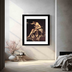 Saint John the Baptist By Caravaggio